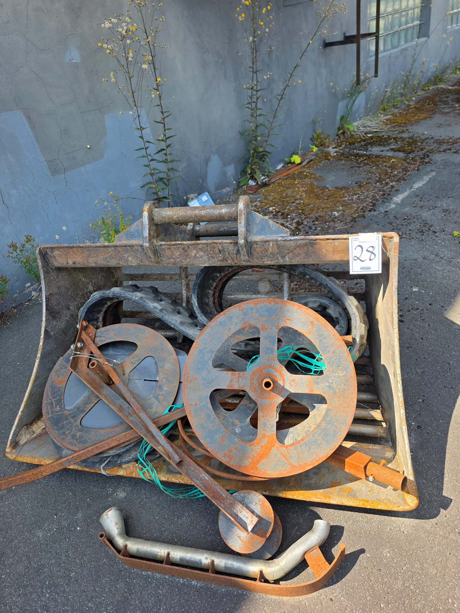Planerskopa/gallerskopa med s60 fäste