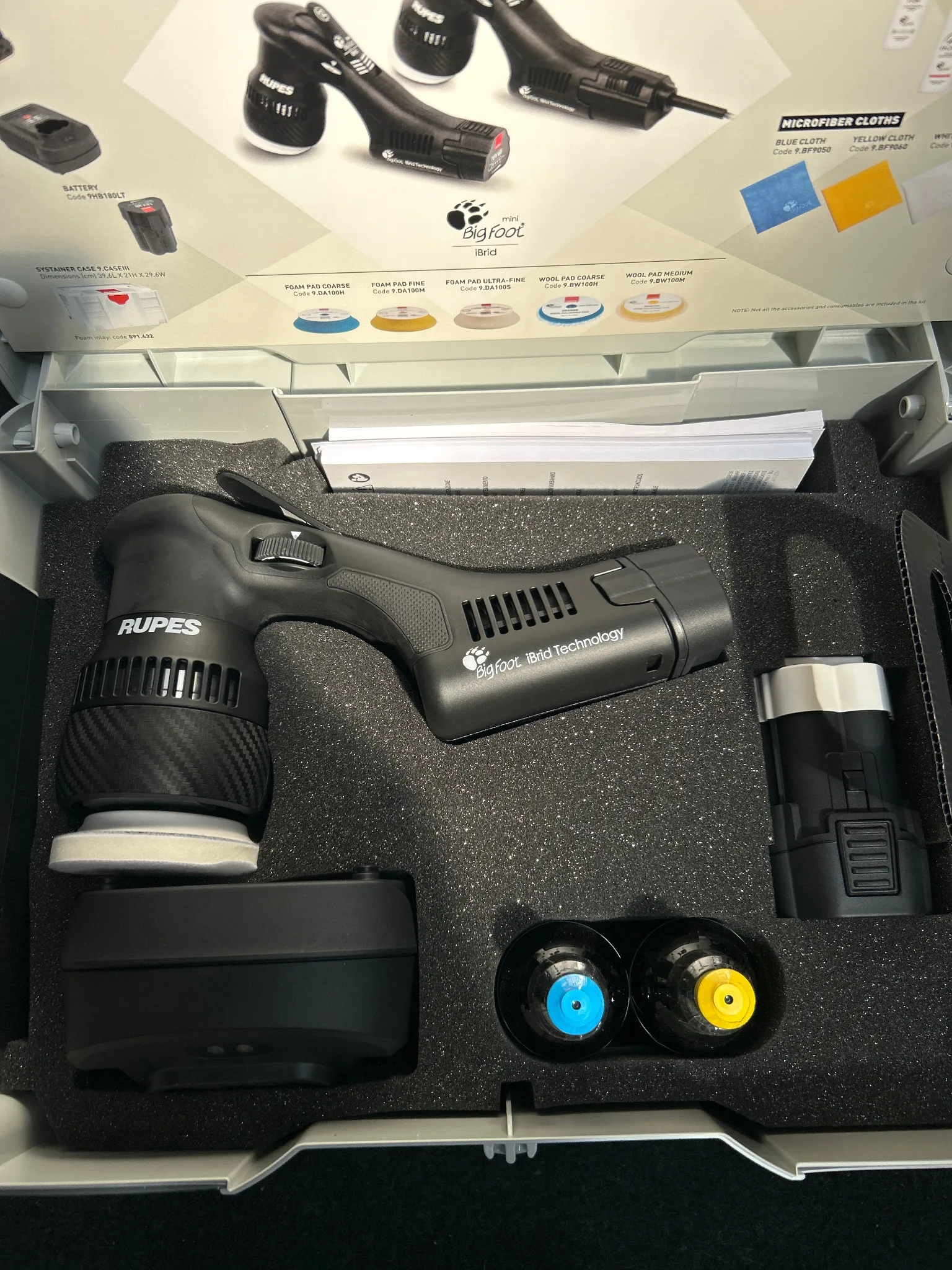 Polermaskin Rupes HLR75 iBird Mini