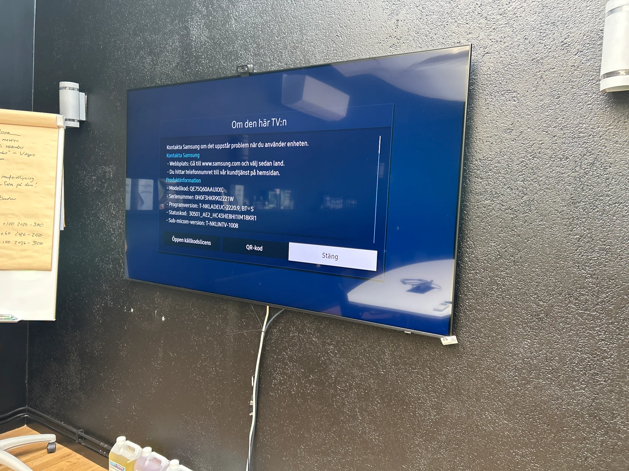 TV Samsung 75"