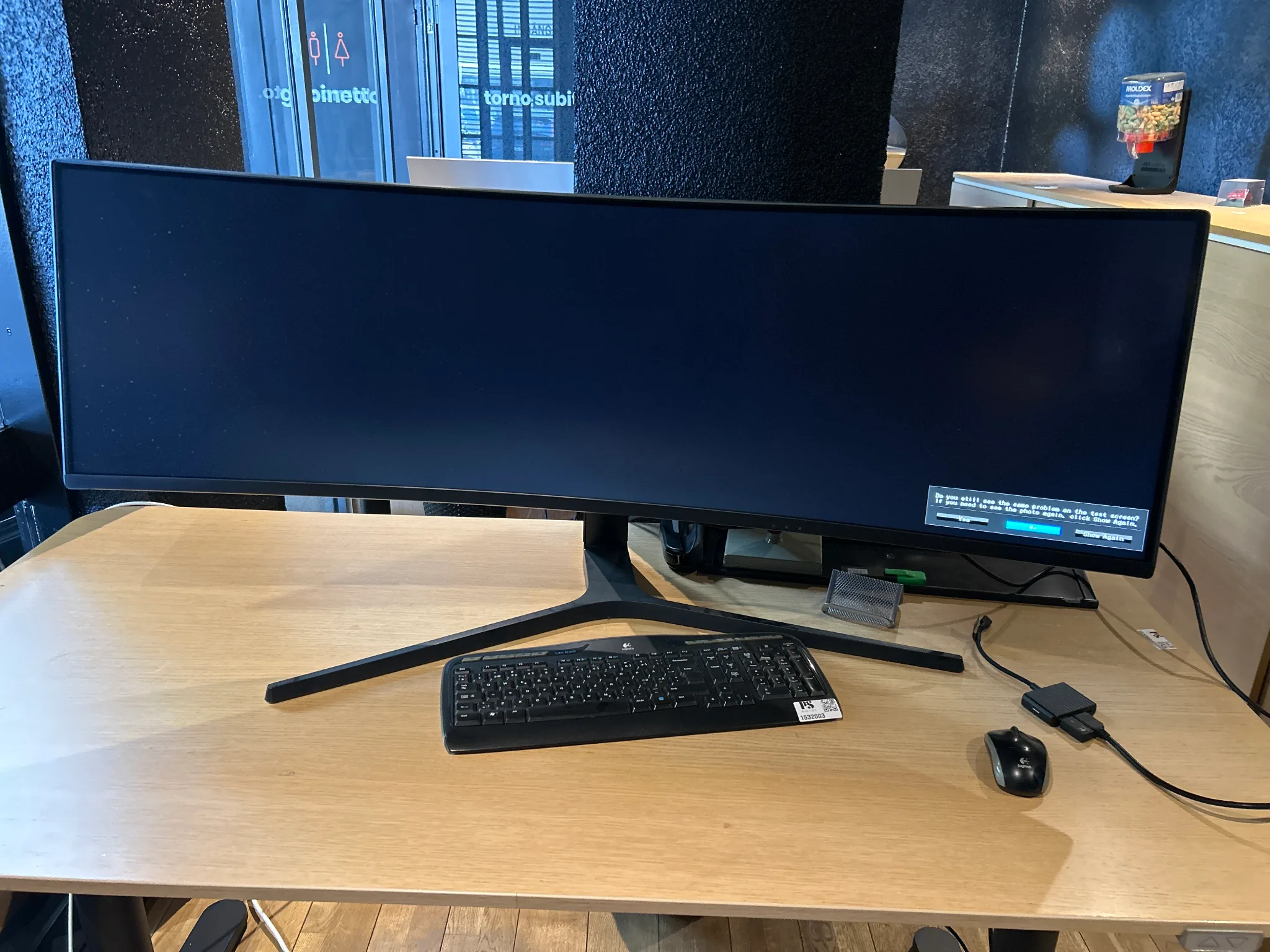 Datorskärm Samsung ultrawide 49"