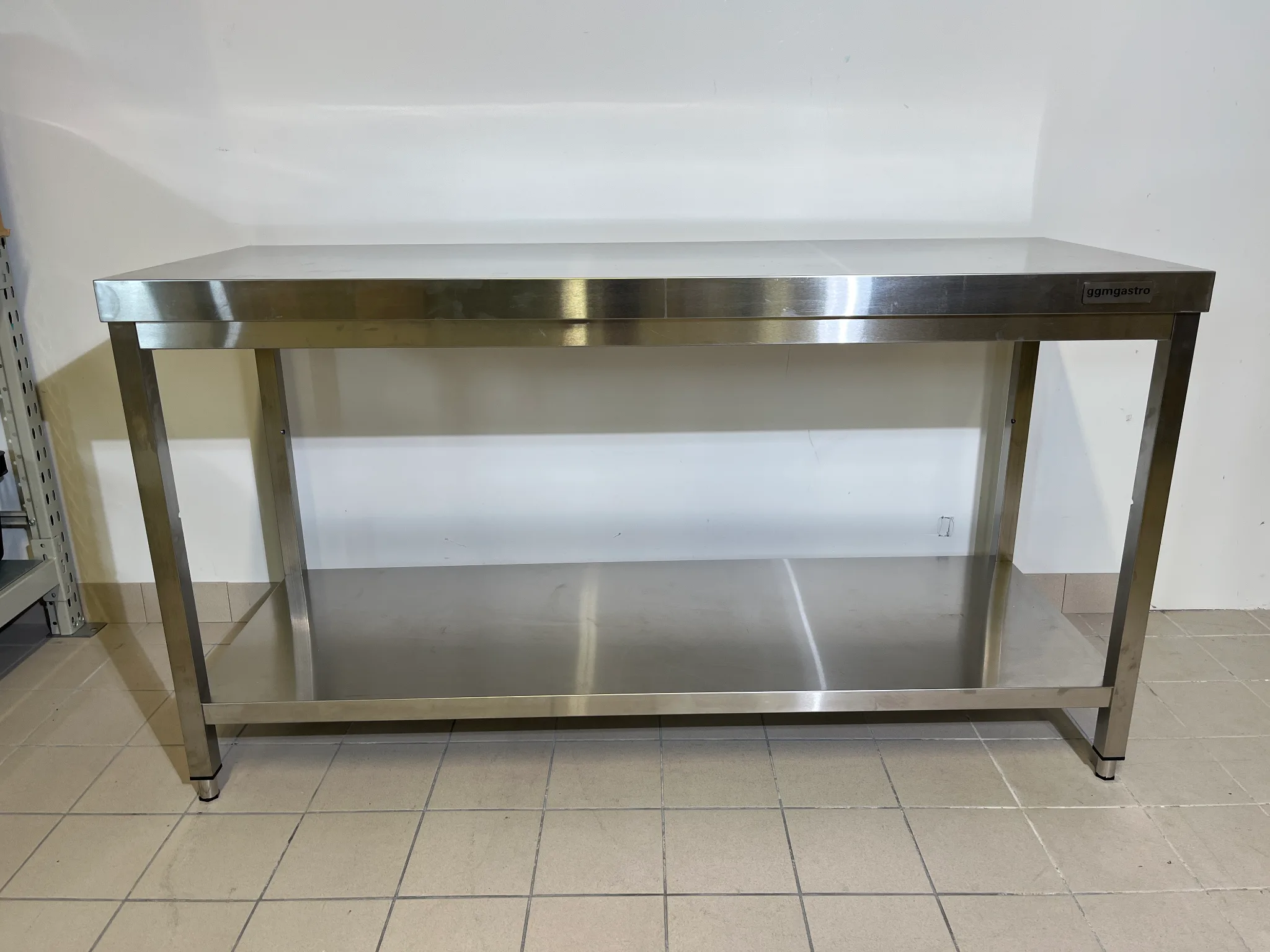Rostfri arbetsbänk GGM Gastro