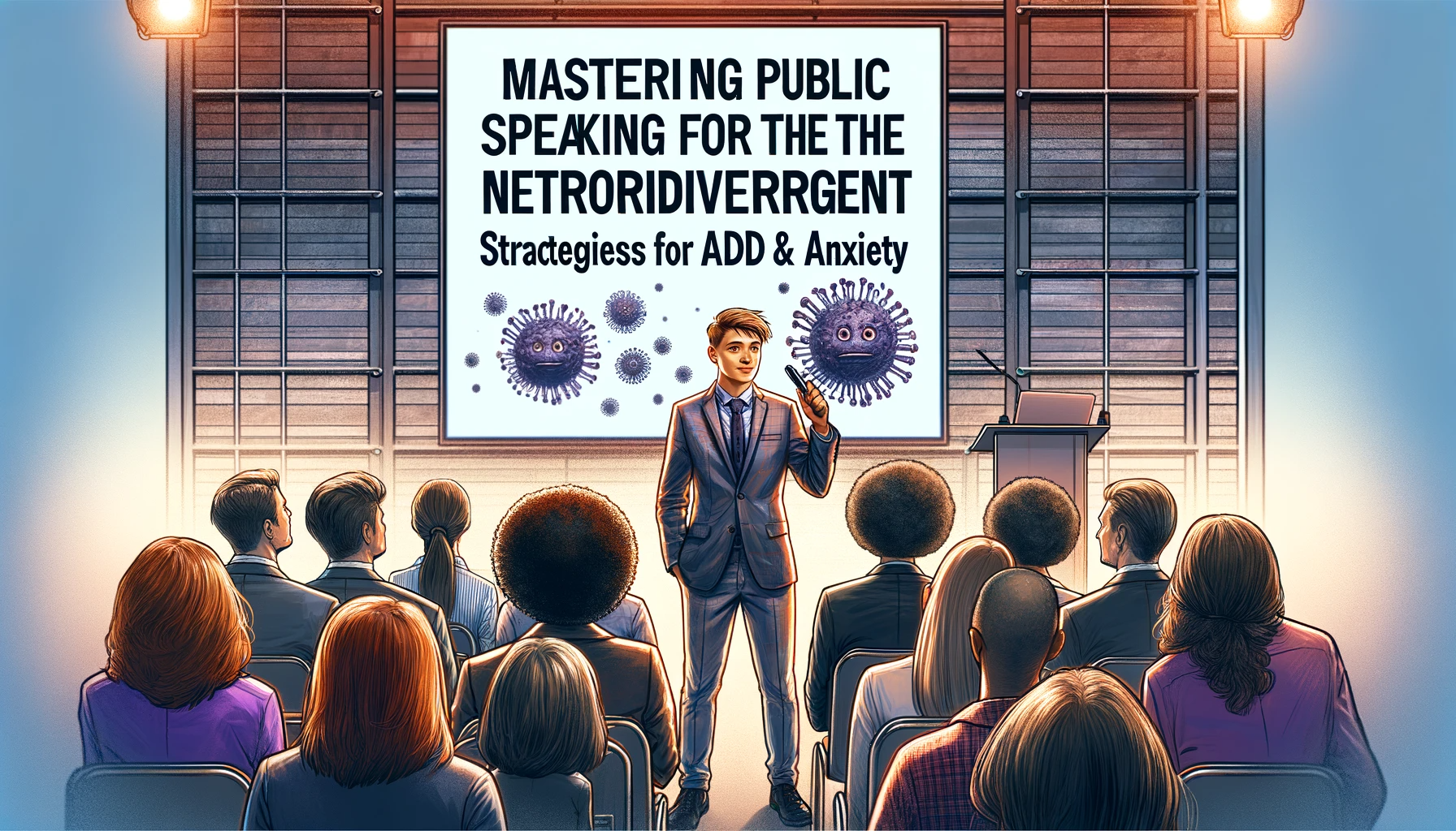 Transforming anxiety to assurance - public speaking