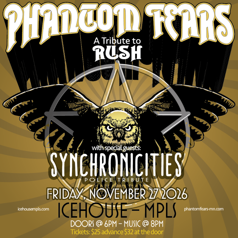 Phantom Fears and Synchronicities - Tribute to Rush and the Police
