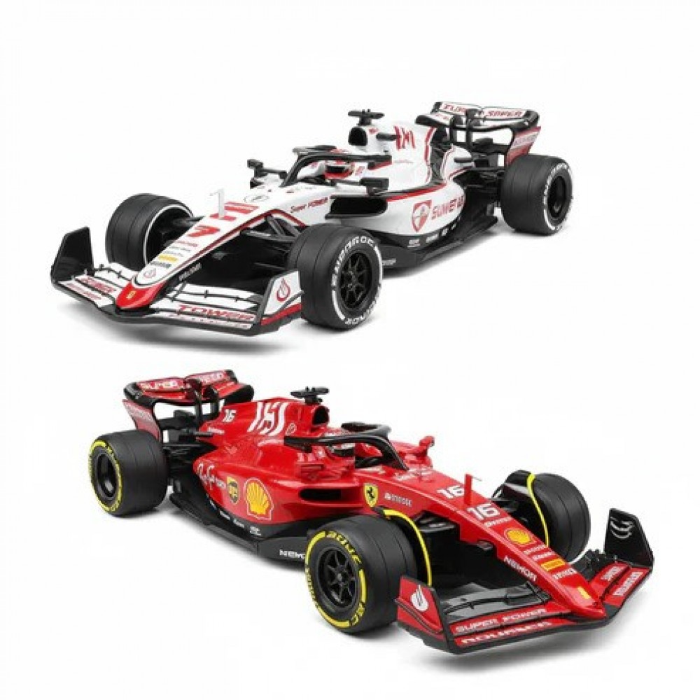 1:64 Alloy Mini F1 Formula Racing RC Car (App + Remote) — 1:64