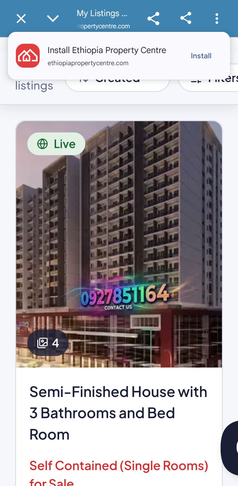 apartment in Ayat Hill Bottom Residential Apartment | አያት ሂል ቦተም የመኖሪያ አፓርትመንት, Addis Ababa, Ethiopia
