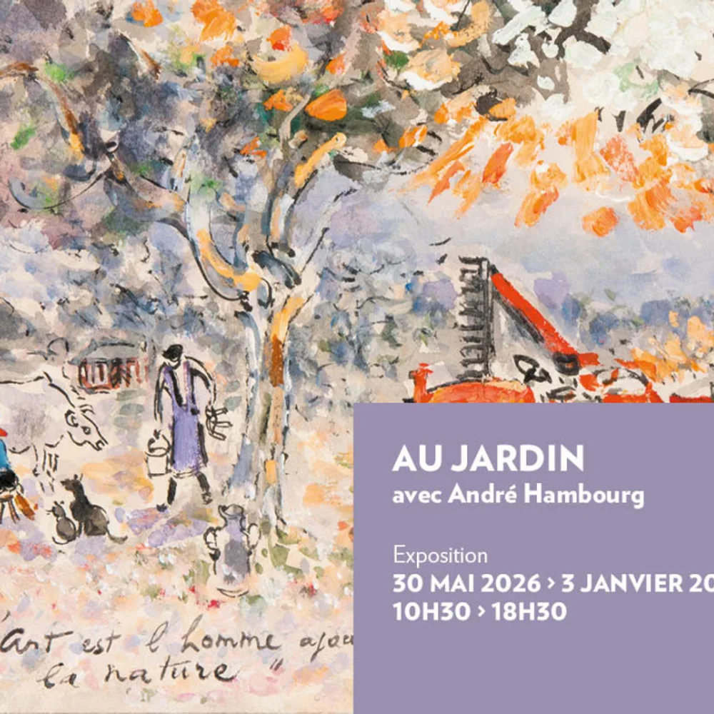 Au jardin avec André Hambourg 2