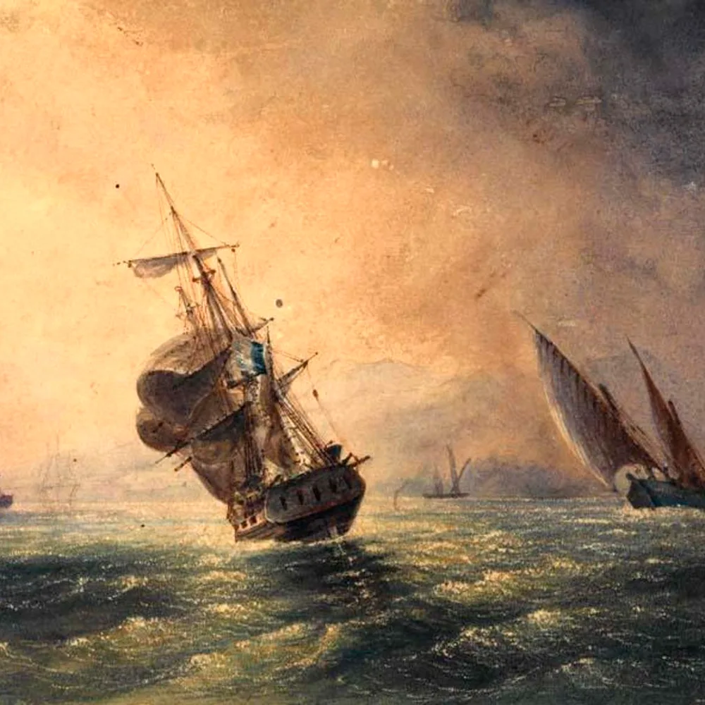 Aurore & crépuscule, Adolphe Leroy un peintre créole romantique 3