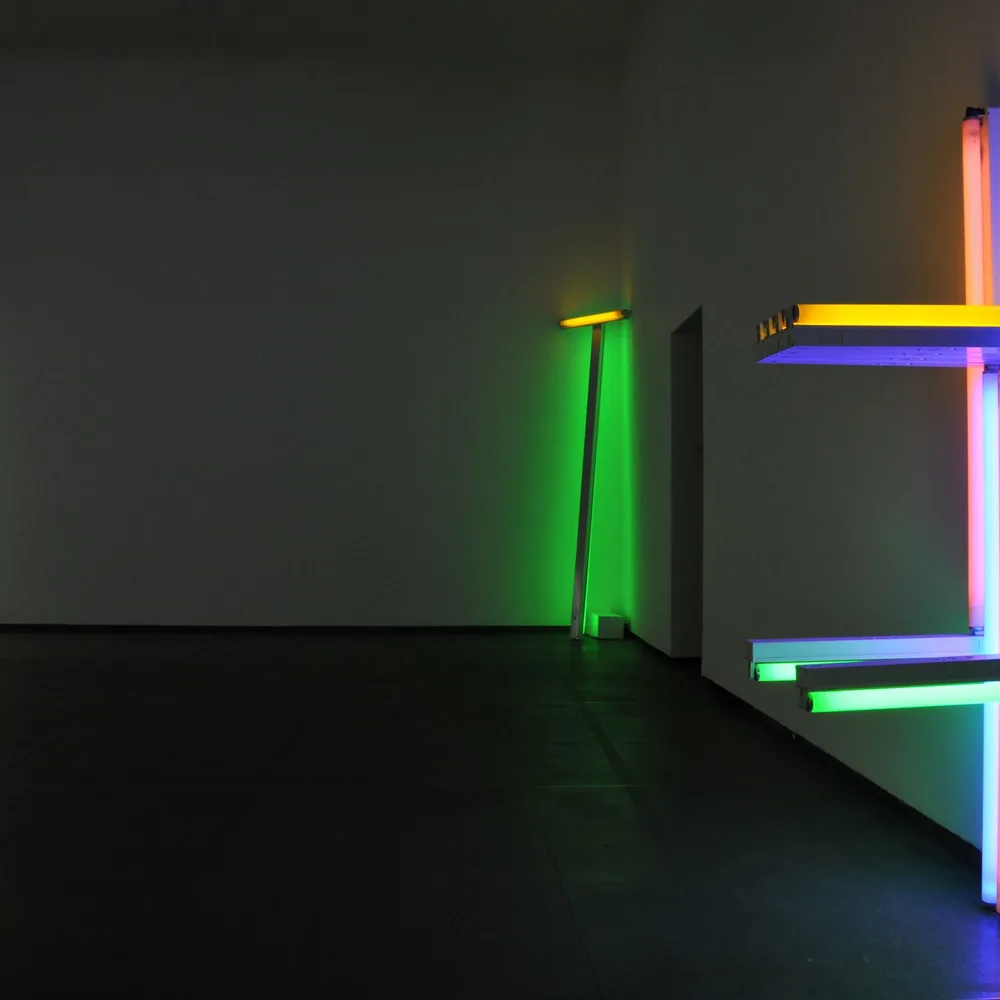 DAN FLAVIN : DE SIMPLES TUBES FLUORESCENTS