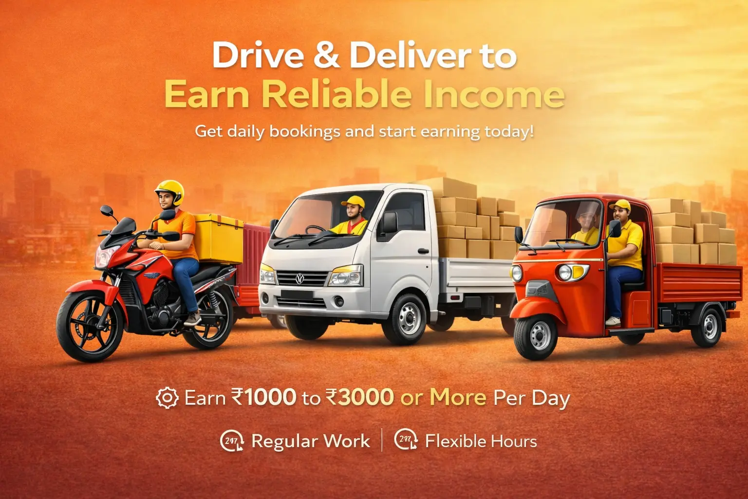 Become a Gogaadi Partner Driver
