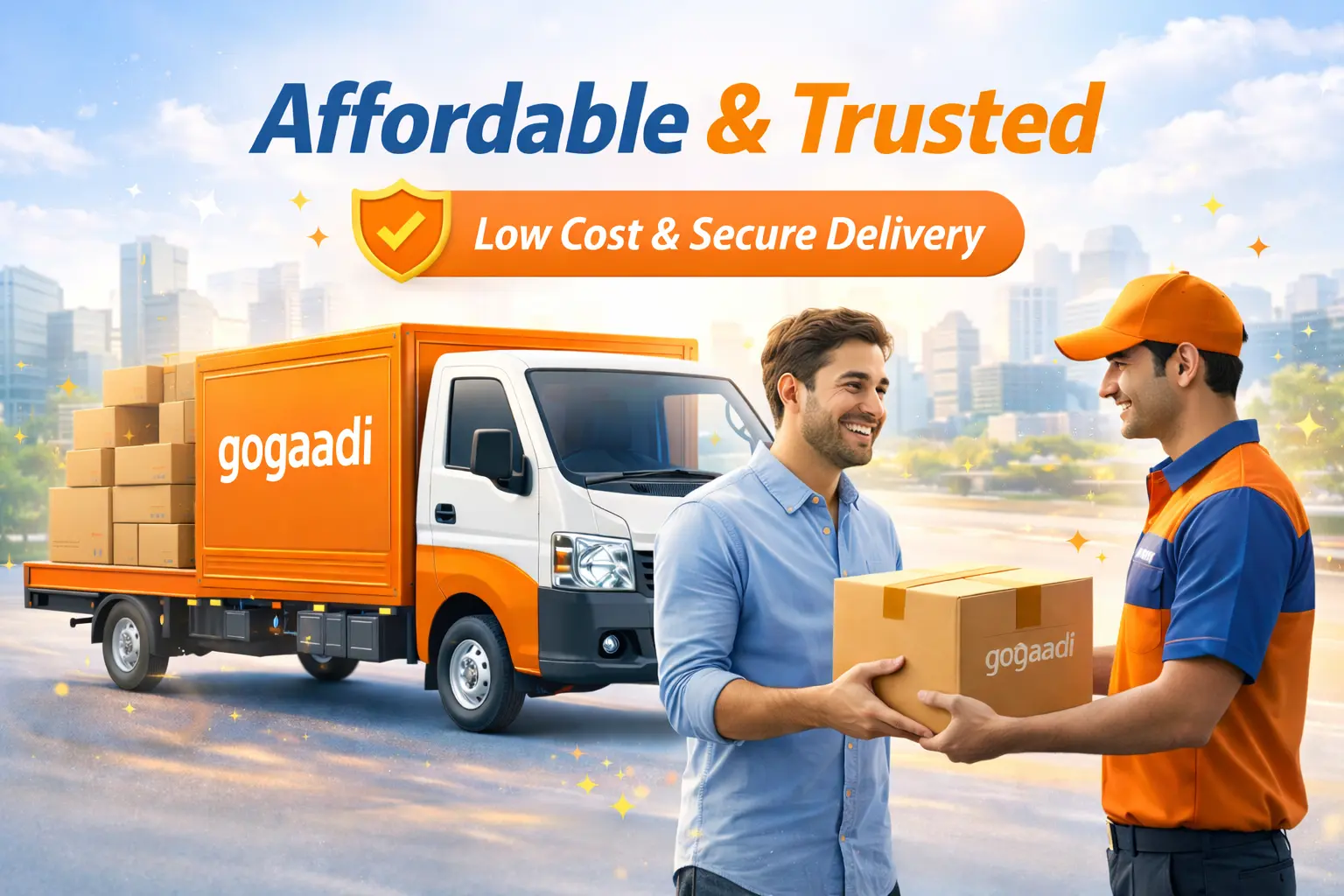 Gogaadi Logistics App on Mobile