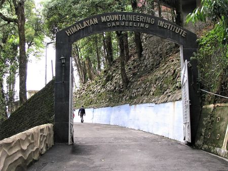 Climbing and mountaineering exhibits at the HMI museum