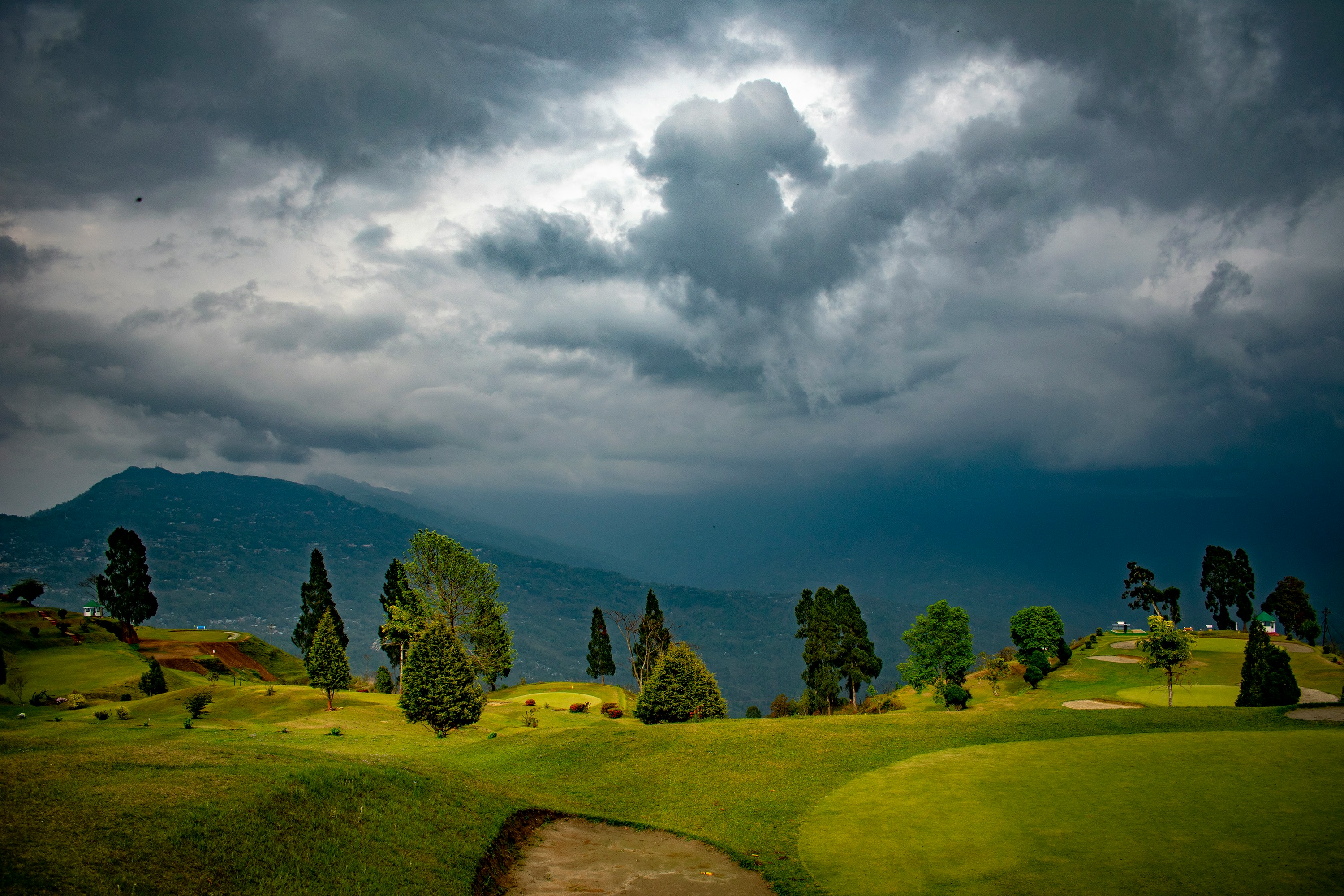 A scenic view of Kalimpong