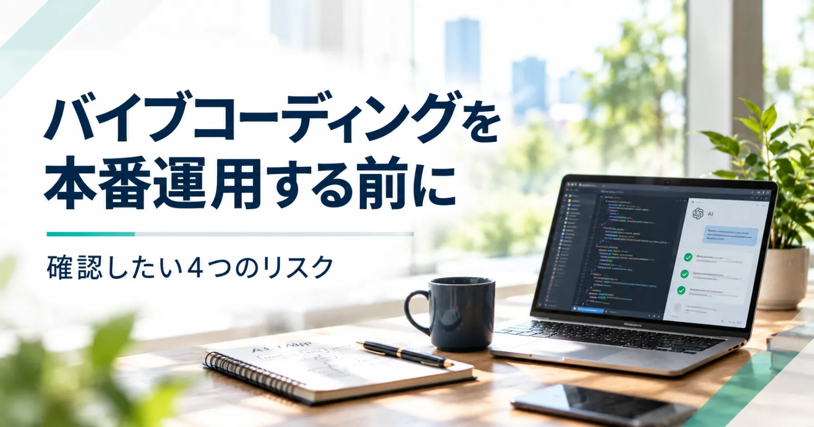 バイブコーディングのリスクとは？APIキーの流出から本番運用まで