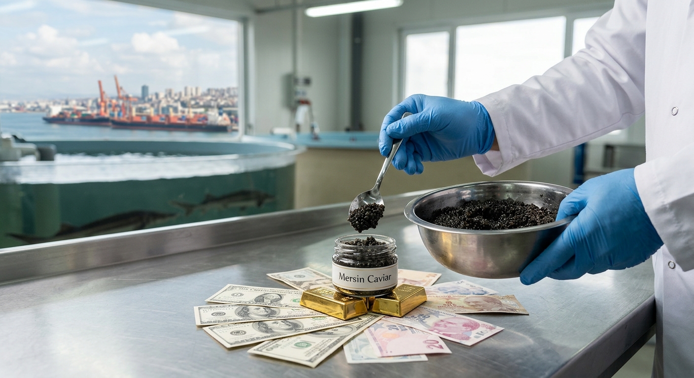 Mersin'de 'Siyah Altın' Hedefi: Havyar İhracatıyla Bölgesel Ticaret Canlanacak