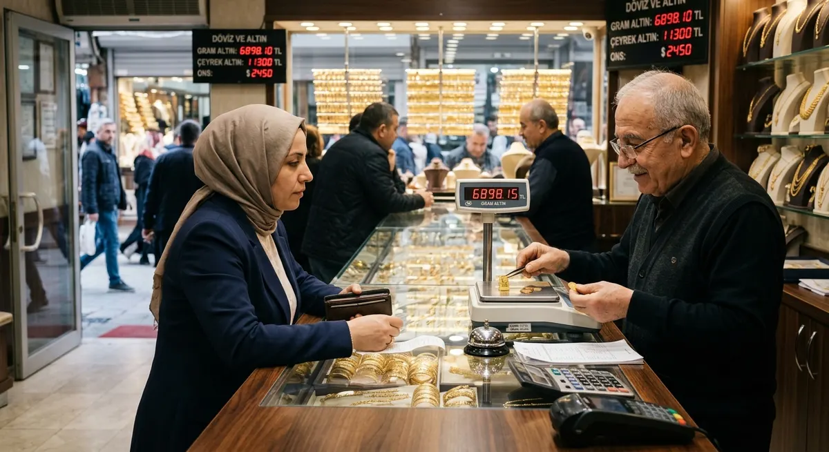 Adana Piyasalarında Altın Fiyatları Jeopolitik İyimserlikle Yatay Seyrediyor