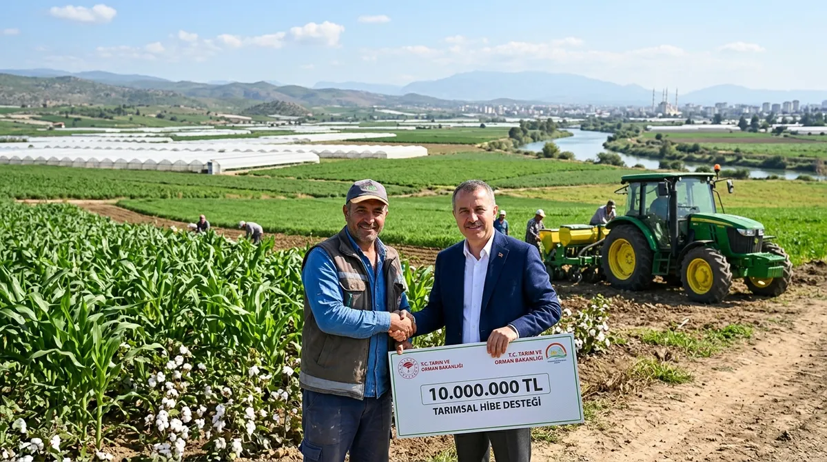 Adana Tarımına Büyük Destek: Hibe Limiti 10 Milyon TL'ye Yükseltildi