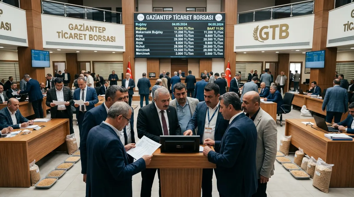 Gaziantep Ticaret Borsası'nda 4 Mayıs Salon Satış Fiyatları Belirlendi