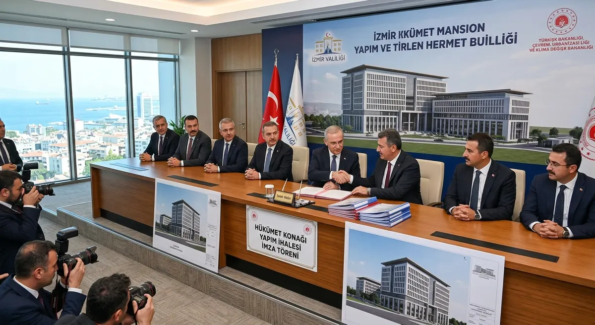 İzmir Valiliği'nden Yeni Hükümet Konağı İçin Dev Yapım İhalesi