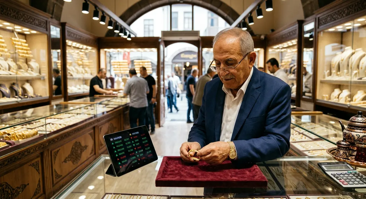 Kayseri Piyasalarında Altın Fiyatları Fed Öncesi Dalgalanıyor