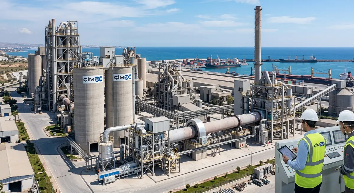 Mersin'deki Çimsa Yatırımıyla Küresel Çimento Pazarındaki Rol Güçleniyor