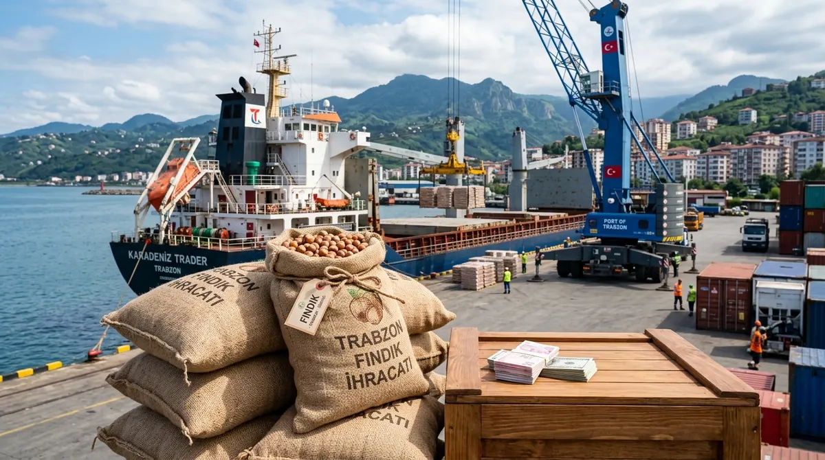 Trabzon'un Fındık İhracatında 352 Milyon Dolarlık Stratejik Başarı