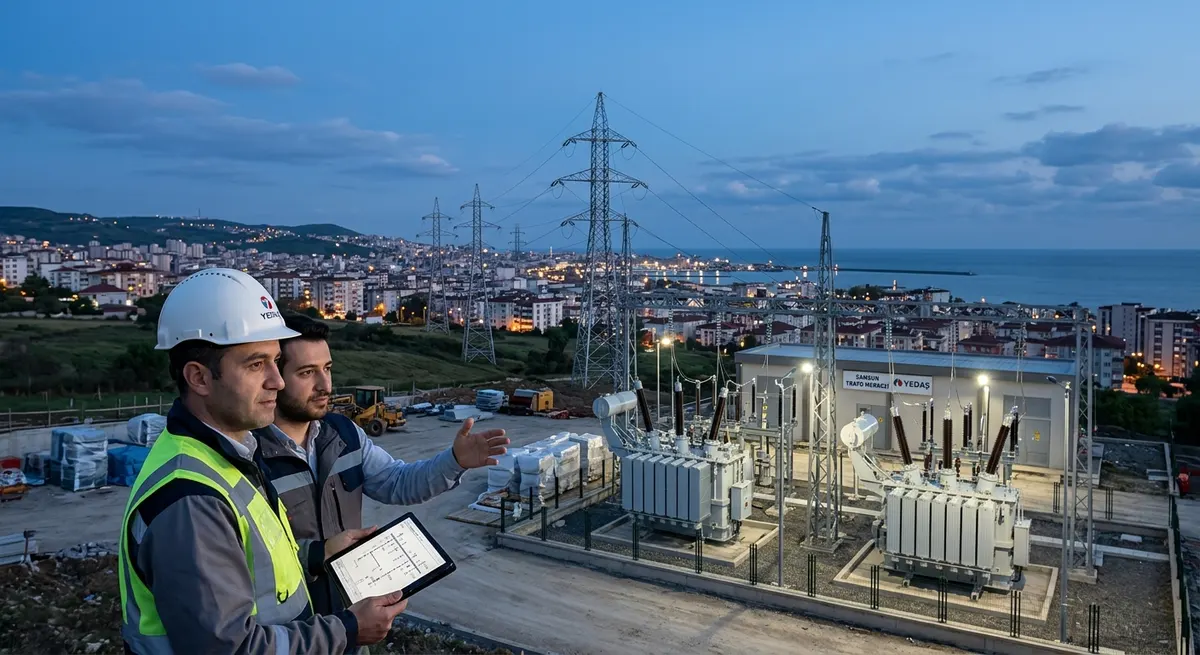 YEDAŞ'tan Samsun'a 25 Milyar TL'lik Dev Enerji Altyapı Yatırımı