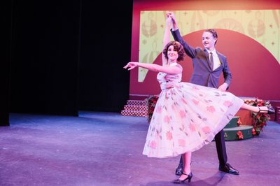 students dancing