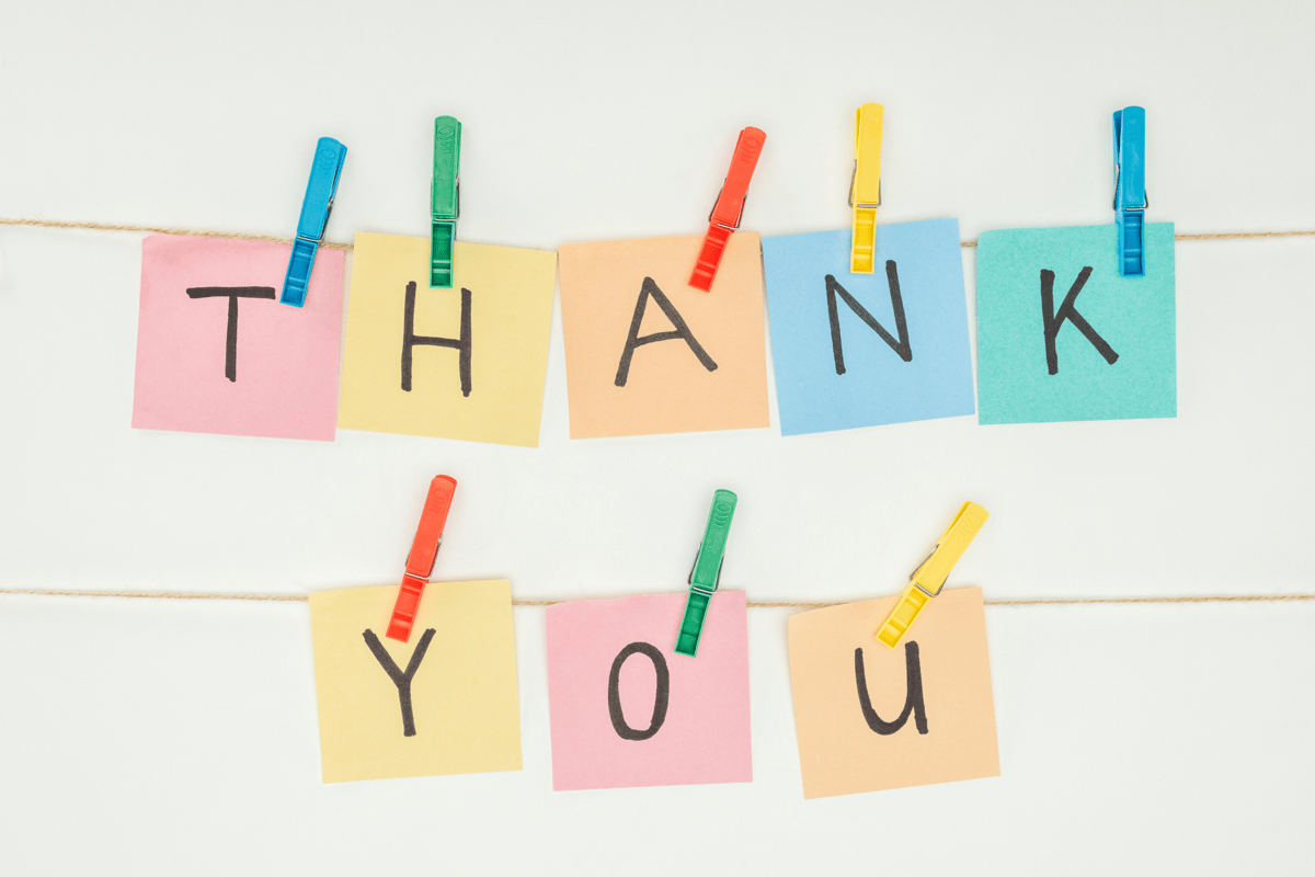 thank you card