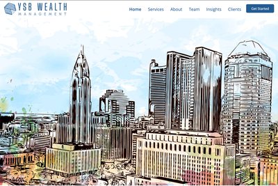 Screenshot of YSB Wealth website