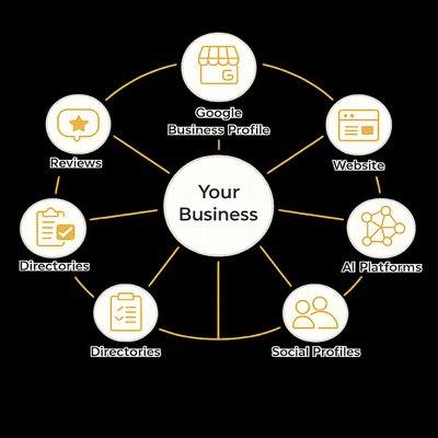 diagram of a web-presence