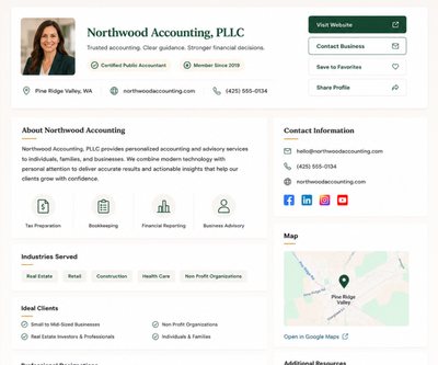 Directory profile