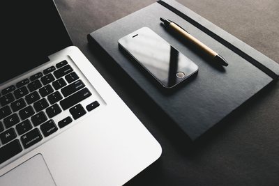 Computer and phone