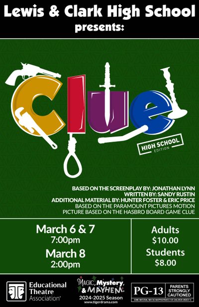 Clue — Tiger Drama 2024-2025 production poster