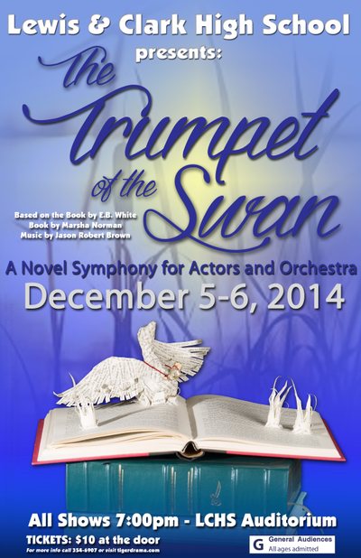 Trumpet of the Swan — Tiger Drama 2014-2015 production poster