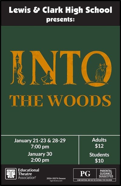 Into the Woods — Tiger Drama 2026–2027 production poster