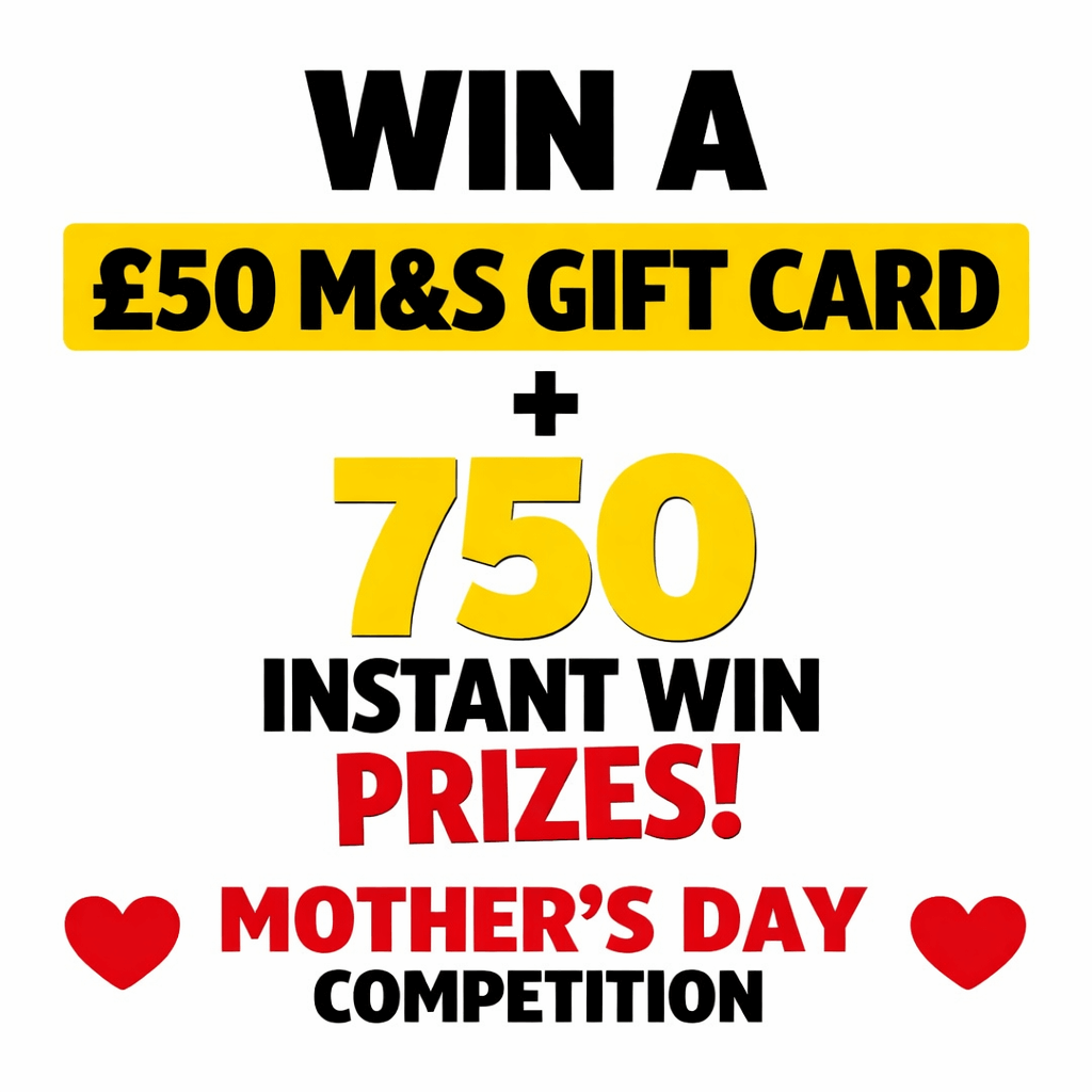£50 M&S Gift Card — the main prize in the Mother's Day Instant Treasure competition