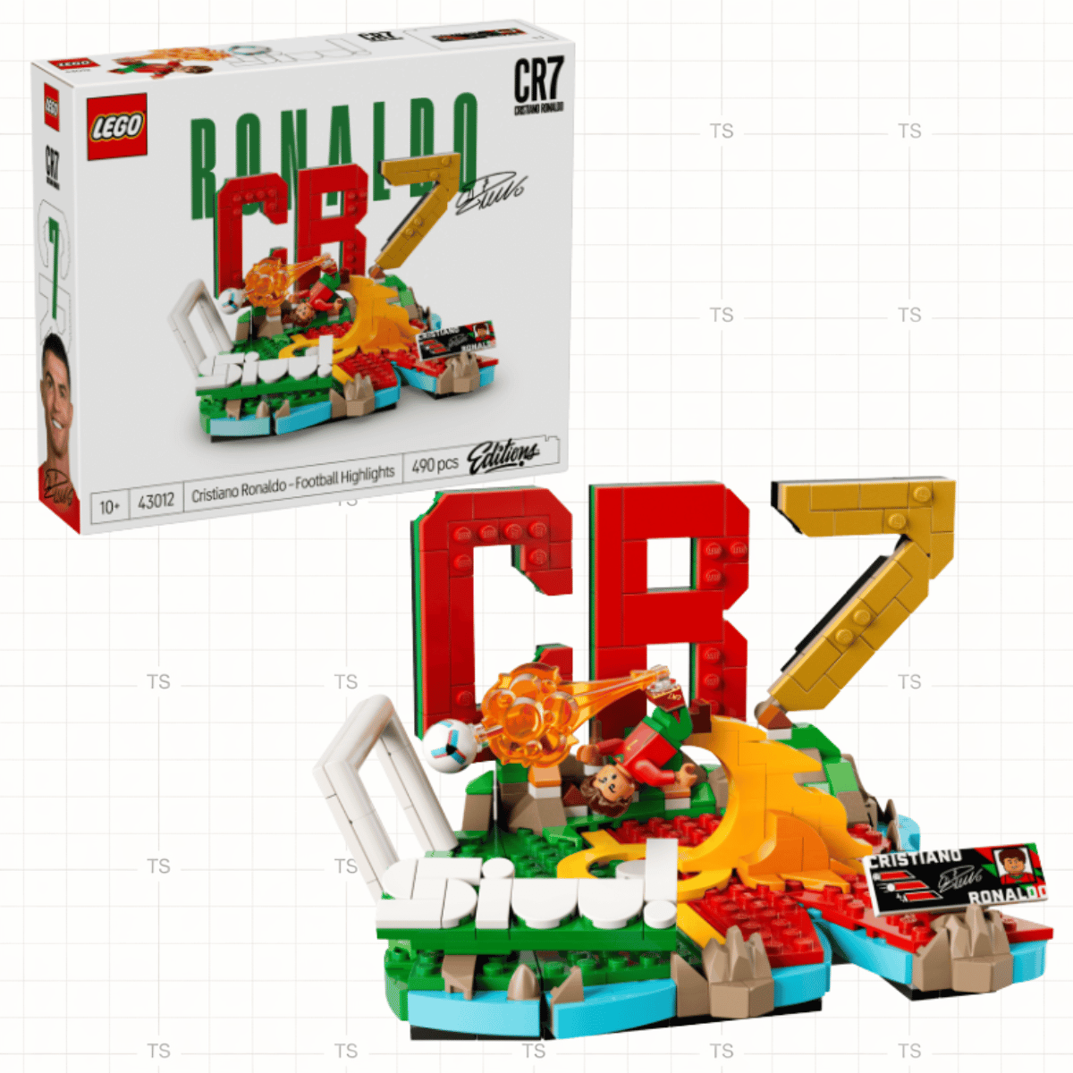 LEGO Cristiano Ronaldo Football Highlights Set — the main prize in the Win the LEGO Cristiano Ronaldo Football Highlights Set competition
