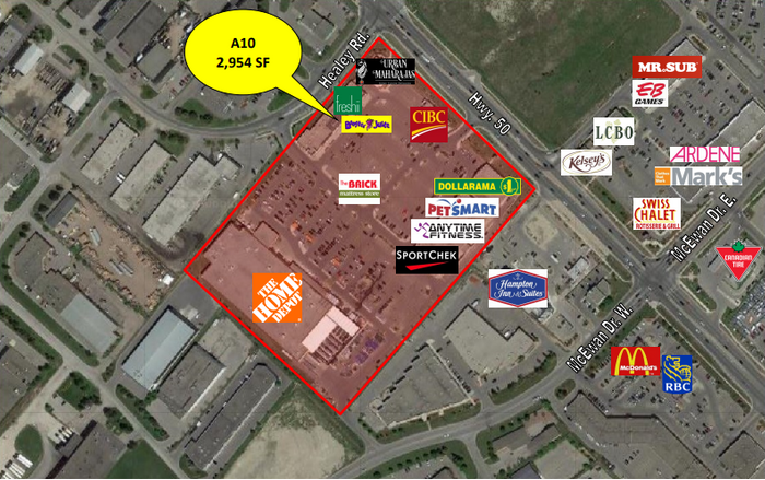 Fifty South Shopping Centre Retail Space For Lease 