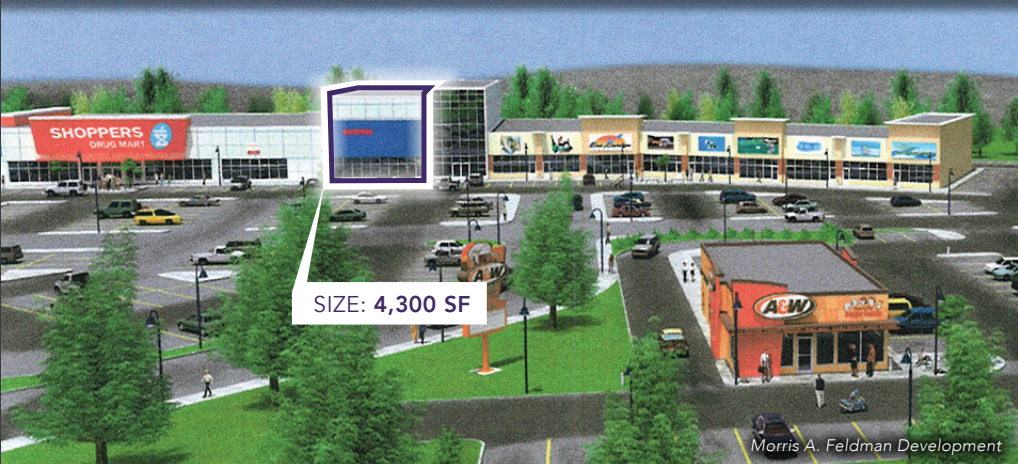 Retail/ Commercial Space At Timmins Busiest Intersection