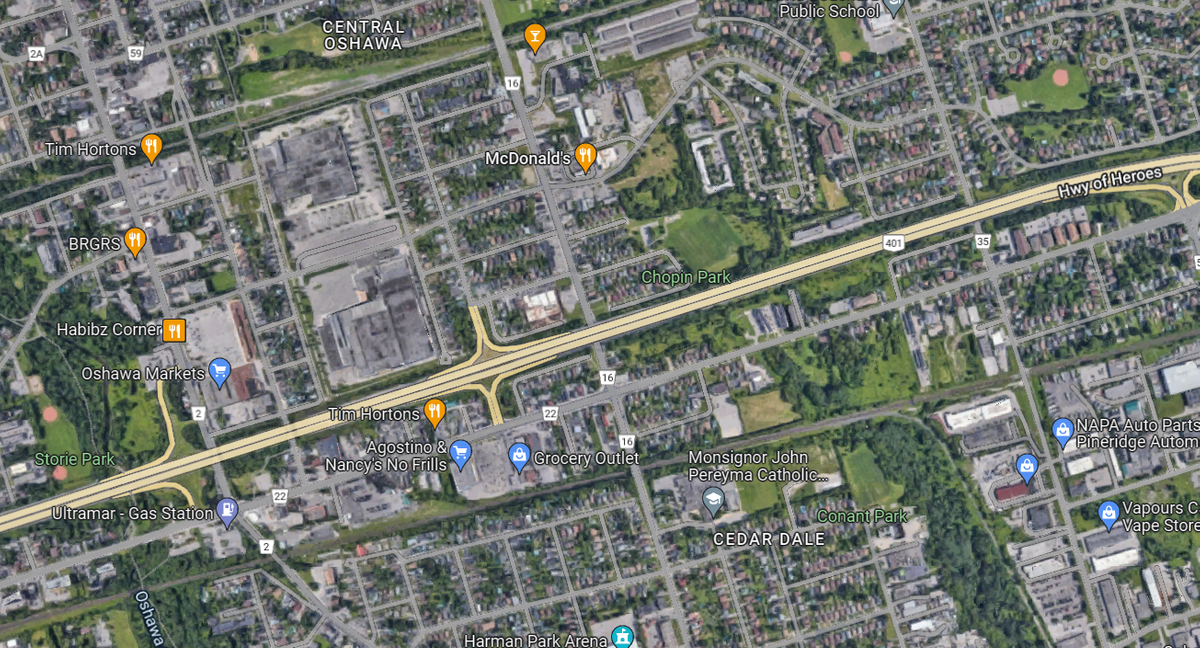 Vacant Residentially Zoned Lot near Bloor & Ritson in Oshawa