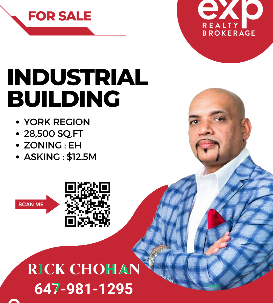Industrial Building for Sale in North York