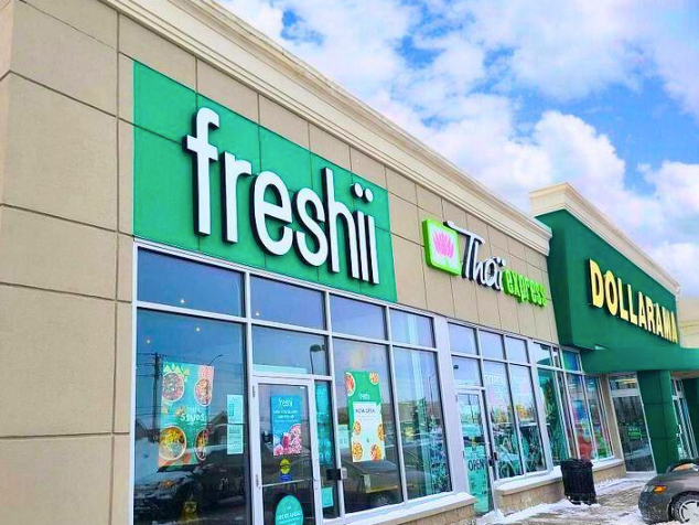 Freshii franchise restaurant for sale in Brampton