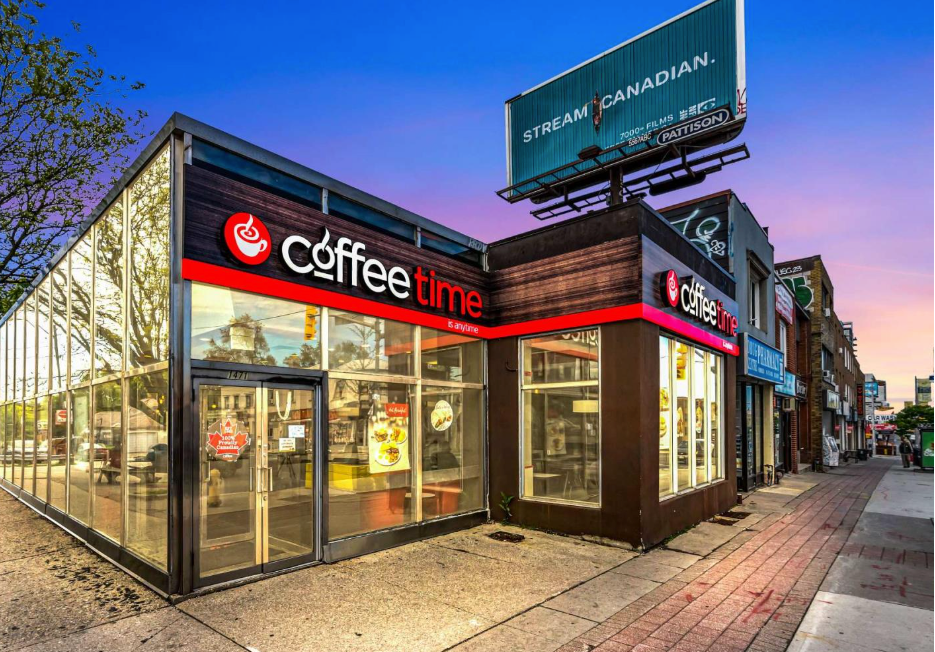Coffee Time Franchise Business for sale in Toronto