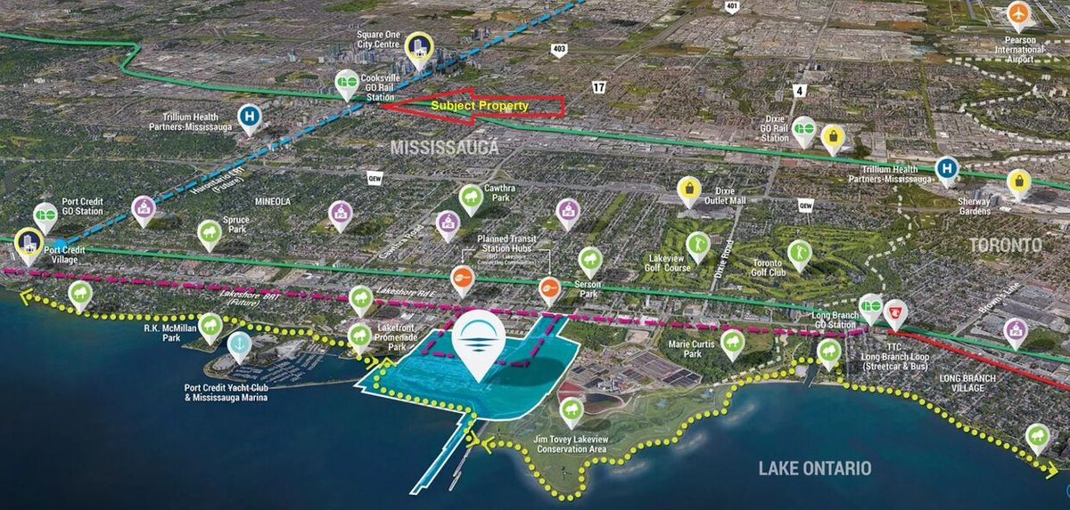 high density development site steps away from Cooksville Go Station&..