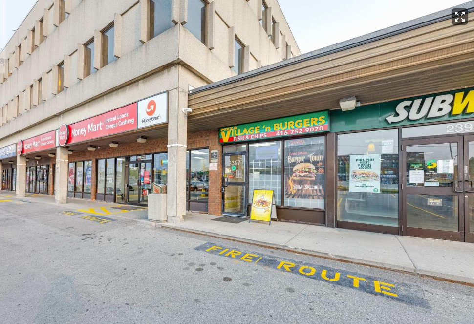 halal burger and pizza restaurant for sale in Scarborough