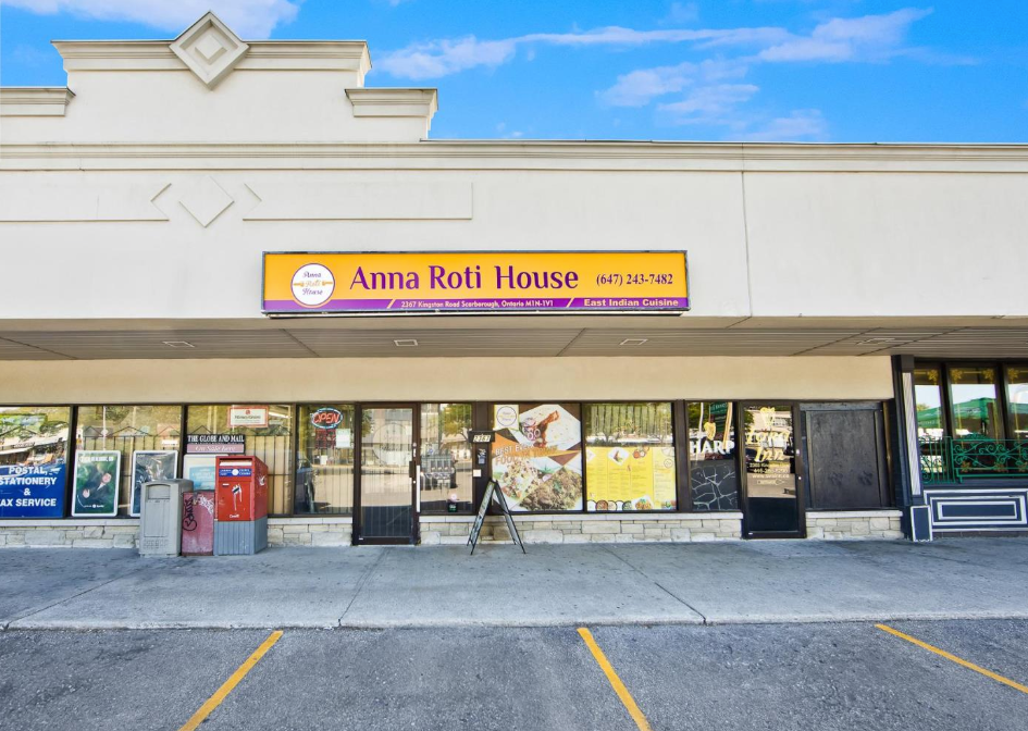 South Asian restaurant for sale in Toronto