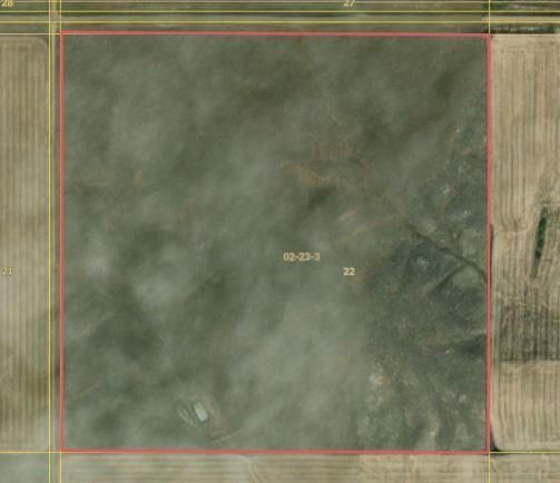 RM of Frontier # 019 - NW 22-02-23 W3 (155 Acres) - Crown Land Sale 