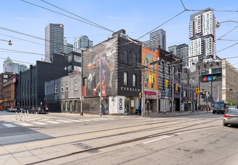 three-storey commercial building for sale in Toronto