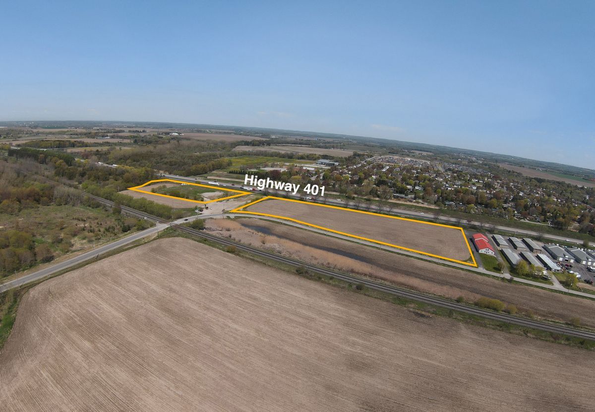 Industrial Land For Sale With Highway 401 Exposure