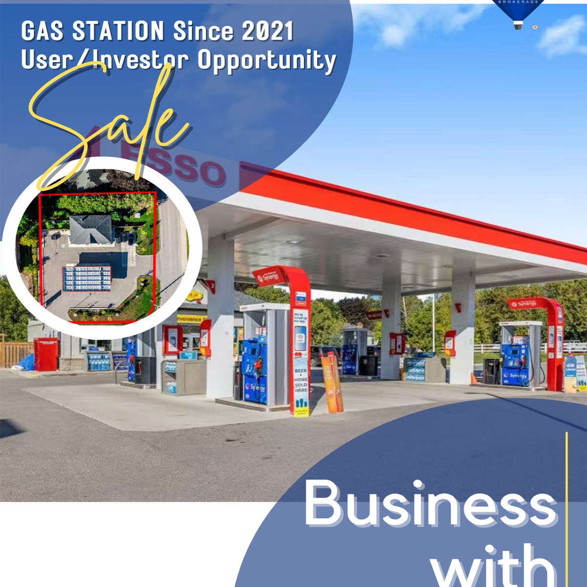 2021 Built | Gas Station + Property For Sale in Newmarket